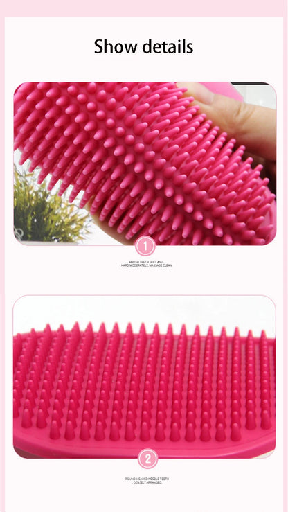 Soft Rubber Dog Brush Comb Cat Bath Brush Rubber Glove Hair Fur Grooming Massage Brush For Dog Cats Pet Bath Supplies