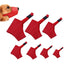 Durable Dog Nylon Muzzle Adjustable Breathable Mouth Muzzle for Dogs Anti Biting Chewing Dog Mouth Mask Pet Training Accessories