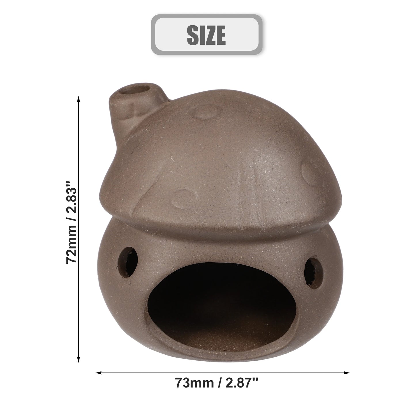 UXCELL Aquarium Hideaway Rock Cave Decoration Parts Resin Fish Shrimps Shelter Pottery House Canister Fish Tank Accessories