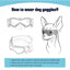 Cool Pet Sunglasses Eyewear for Dogs Animals mascotas Grooming Accessories Outdoor Cycling Puppy Dog Goggles Schnauzer Glasses
