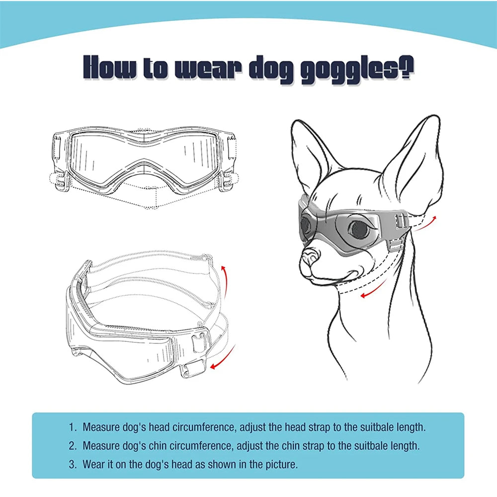 Cool Pet Sunglasses Eyewear for Dogs Animals mascotas Grooming Accessories Outdoor Cycling Puppy Dog Goggles Schnauzer Glasses