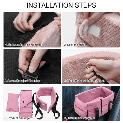 UXCELL Dog Car Seat Bags Waterproof Hammock Pet Travel Dogs Carrier Bed Protector Car Rear Back Seat Mat Safety Accessories