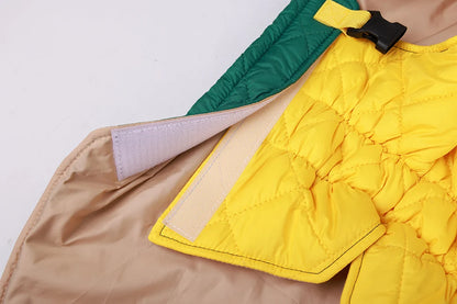 Winter French Bulldog Pet Coat Jacket for Medium Large Dogs Warm Thicken Big Dog Clothes Husky Samoyed Shiba Inu mascotas perros