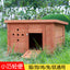 Courtyard Pet Cat Puppy Cage Small Dog Indoor Totoro Rutin Chicken Rabbit Cage Balcony Movable Villa Home
