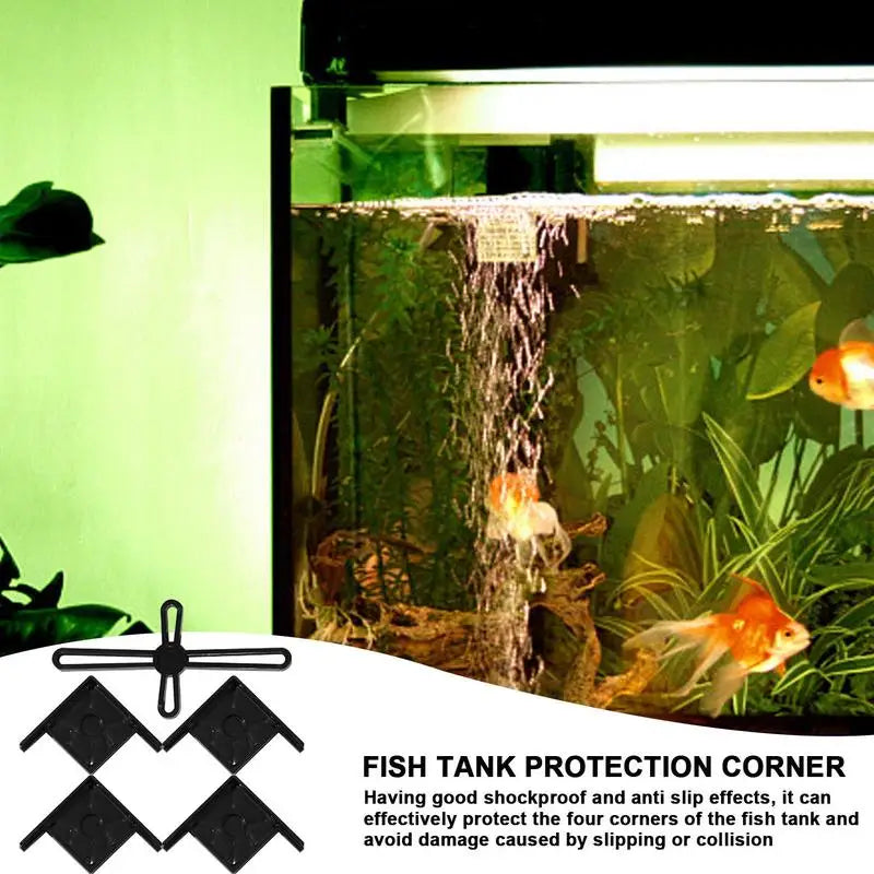 Aquarium Tank Corner Guard Corner Guards Safety Bumper Aquarium Angle Cover Protectors Guards Desk Edge Protector Anti-Collision