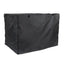 Dog Cage Cover Silver Coated Oxford Cloth Dog Kennel Cover Breathable Double Door Cage Cover Crate Cover With Ventilation