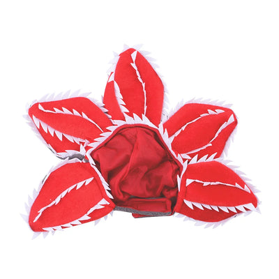New Creative  Funny Pet Headgear Cosplay Cannibal Flower Hat Pet Dog Cat Halloween Costume Dog Costumes for Small Dogs