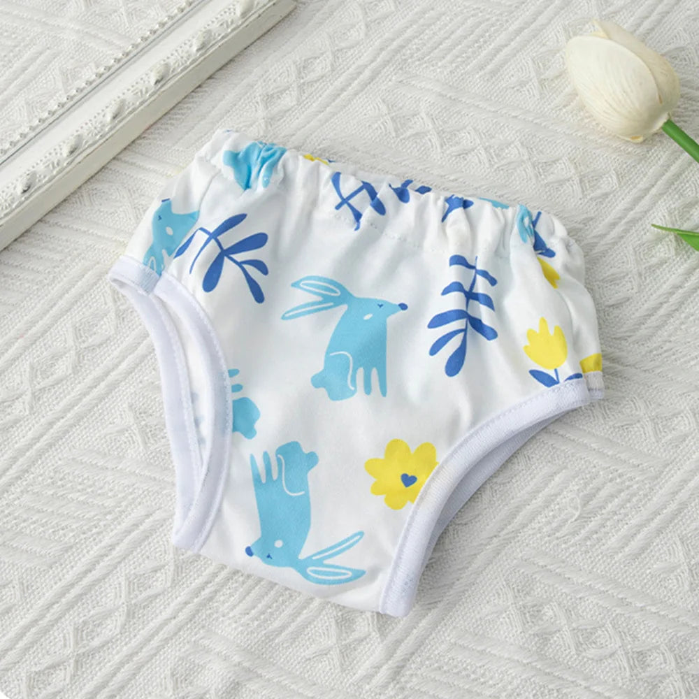 Cute Print Puppy Dog Physiological Pants for Small Dogs Washable Reusable Pet Safety Trousers Poodle Shorts mascotas Underwear