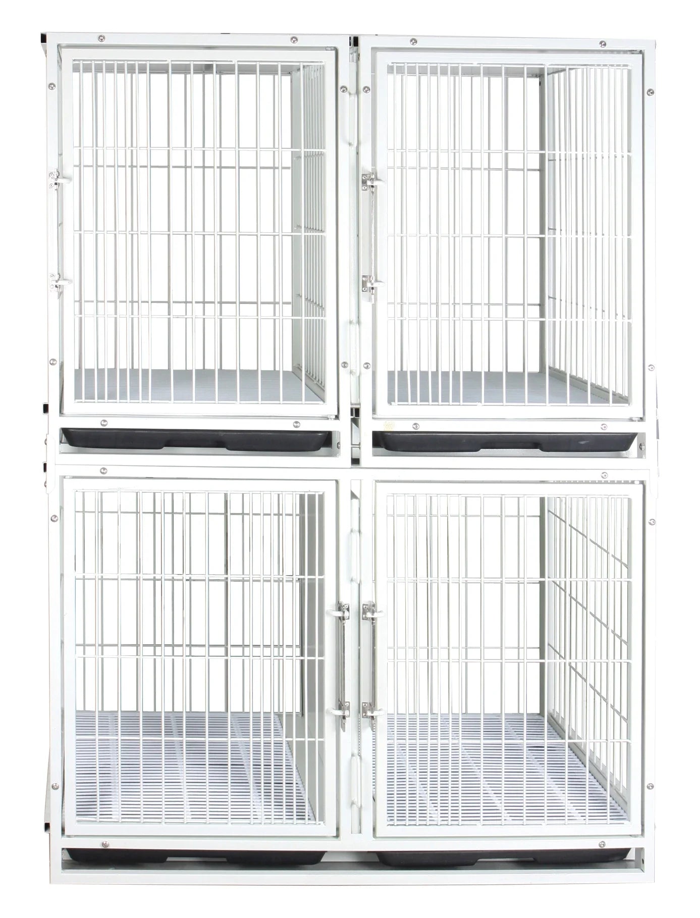 Good Price Veterinary cage Stainless Steel Four Sets of Dog Cat Stainless Steel Pet Cage