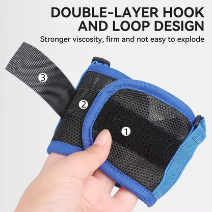 Adjustable Anti Bark Bite Mesh Muzzle for Dogs Pet Mouth Muzzle Stop Chewing for Puppies Nylon Belt Dog Accessories Pet Products