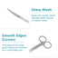 UXCELL 25cm Stainless Steel Aquarium Scissors Polished Grip Aquascapes Essential Silver Tone Aquarium Cleaning Tools