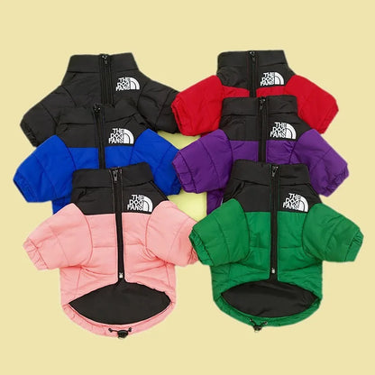 Winter Dog Clothes Dog Down Jacket Waterproof Cat Costume Pet Dog Coat Chihuahua French Bulldog Bichon Large Dog Warm Clothes