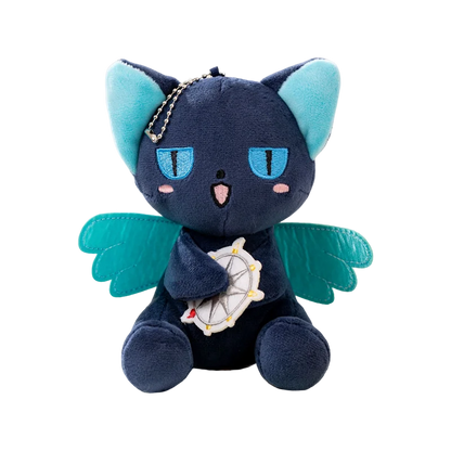 13cm Cute Cat With Wing Plush Doll Pendant Doll Beautiful Room Car Bag Decoration Pendant Opening Holiday Gift