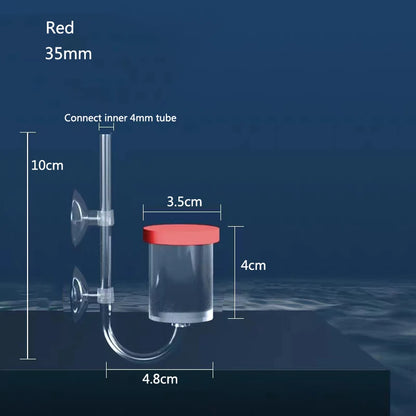 High transparency Acrylic Air Pump Sand Stone Aquarium Oxygen Pump Fresh Air Stone Nano Bubble Bar Aquarium Fish Tank Aerator