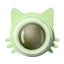 Catnip Wall Toys Rotatable Catnip Lickable Ball Cat Toys Kitten Chew Toys Teeth Cleaning Cat Bite Toy for Indoor Cats