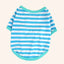 Stripe Dog T-shirt for Small Medium Dogs Cats Puppy Short Sleeve Cotton Shirt Pet Dog Summer Clothes French Bulldog Terrier