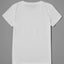 Funny Cat Women Summer White Print T-shirt Girl Casual Short Sleeve O Neck Top For Summer Female Animal Clothing