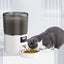 Automatic Pet Feeder 4L Capacity Smart Timer Tuya Control Food Dispenser with Stainless Steel Bowl Dogs Cats Feeding Supplies