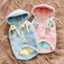 Cute Pet Dog Sweater Winter Dog Warm Clothes Palid Puppy Coat Chihuahua Bichon Yorkie Clothing Sweaters and Hat Set Dog Costume