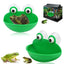 Frog Habitat Cute Frog Shaped Wall-Mounted Tank Decoration For Frog Cute Frog Terrarium Decor Fish Tank Tree Frog Habitat For