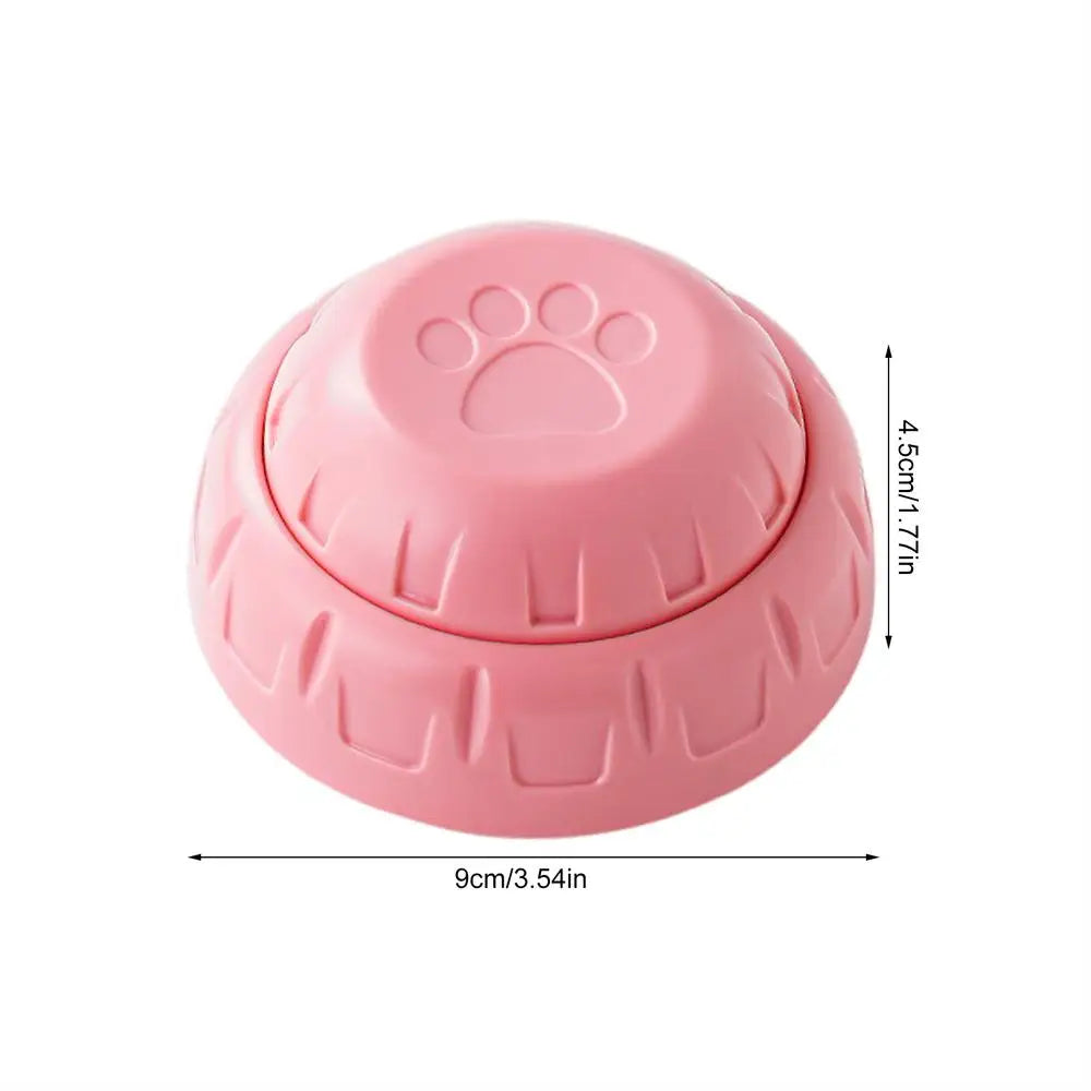 Dog Recordable Button Voice Training Buzzer Interactive Communication Training Buzzer Recordable Speaking Button Playback