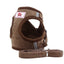 Dog Harness Dog Traction Rope Corduroy Breathable Dog Chest Strap Reflective Pet Chest Strap Walking Rope Set