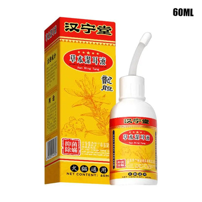60ml Ear Cleaner For Pets Pet Ear Wash Ear Drops For Ear Cleaning Effective Pet Ear Care Products Relief Liquid With Mild