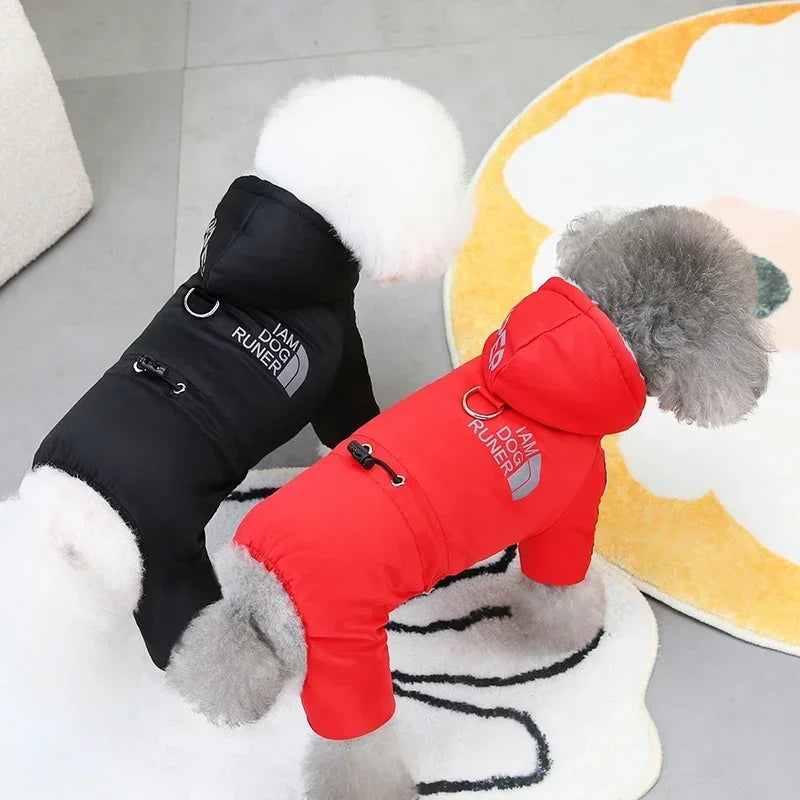 Winter Warm Dog Jumpsuit Waterproof Jacket for Small Medium Pet Dogs Snowsuit Puppy Chihuahua Bulldog Outfits Winter Clothes