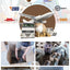 JUNJI Modern Indoor Wood Dog House Luxury Durable Eco-Friendly Large Wooden Pet House Wood Dog Kennel Furniture