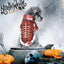 Cat Halloween Costumes Spooky Pet Blood Shirt Printed Pet Dog Clothes Bloody Skeleton Clothes Dress up for Small Medium Large
