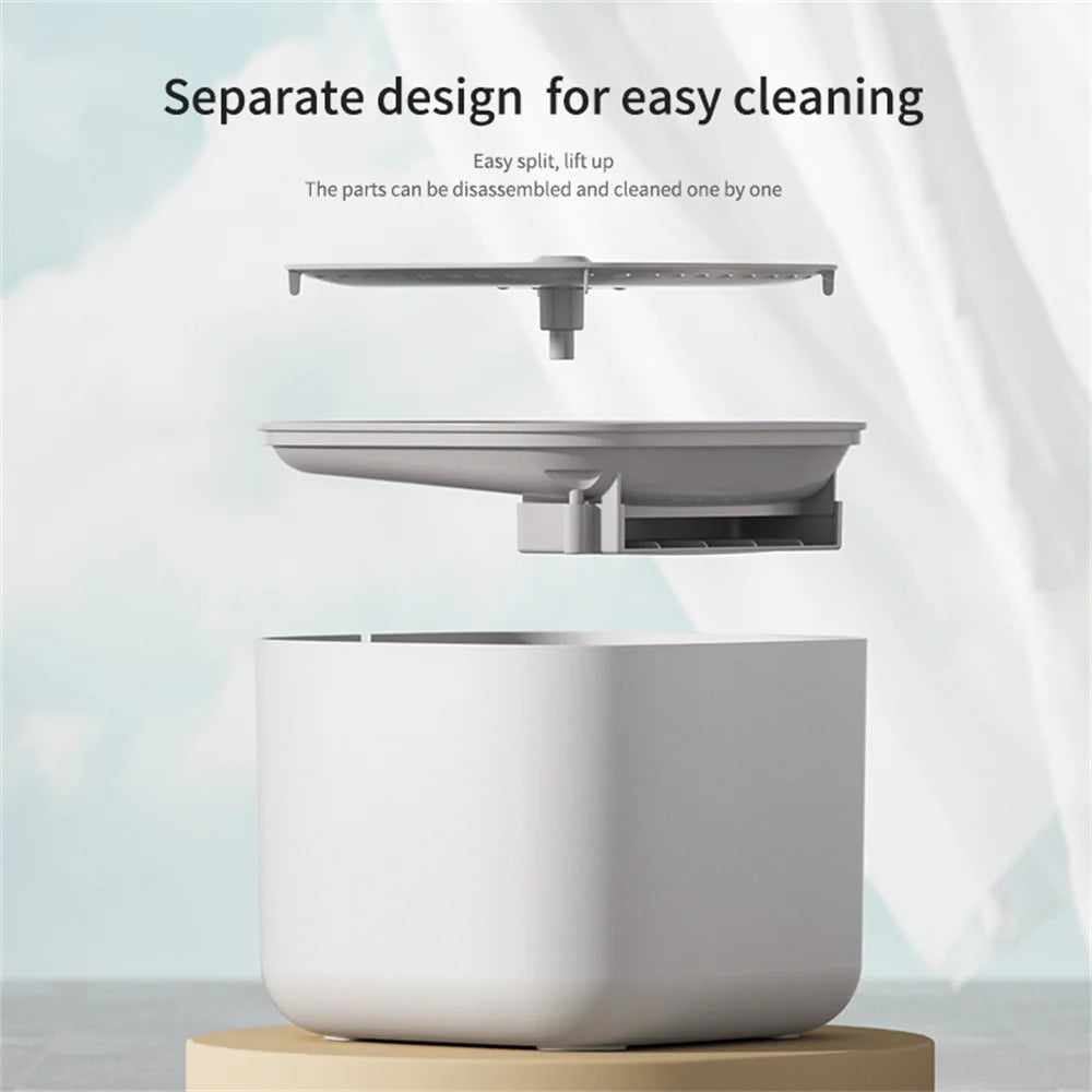New Cat Water Fountain Ultra Quiet 3L Large Capacity Pet Auto Drinking Dispenser for Cats Dogs Inside Detachable Easy to Clean