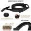 Durable Military Tactical Dog Collar Bungee Leash Nylon Walking Training Pet Collar for Medium Large Dogs German Shepherd