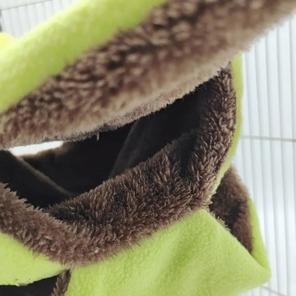 Pet Hammock 3layer Thick Plush Soft Warm Hanging Nest Sleep Bed For Small Pet Hamster Ferret Squirrel Chinchillas Pet Supplies