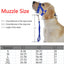 Nylon Dog Muzzle for Small Medium Large Dogs Adjustable Anti Barking Biting , Control Pet Leader Dog Head Collar Halter Leash
