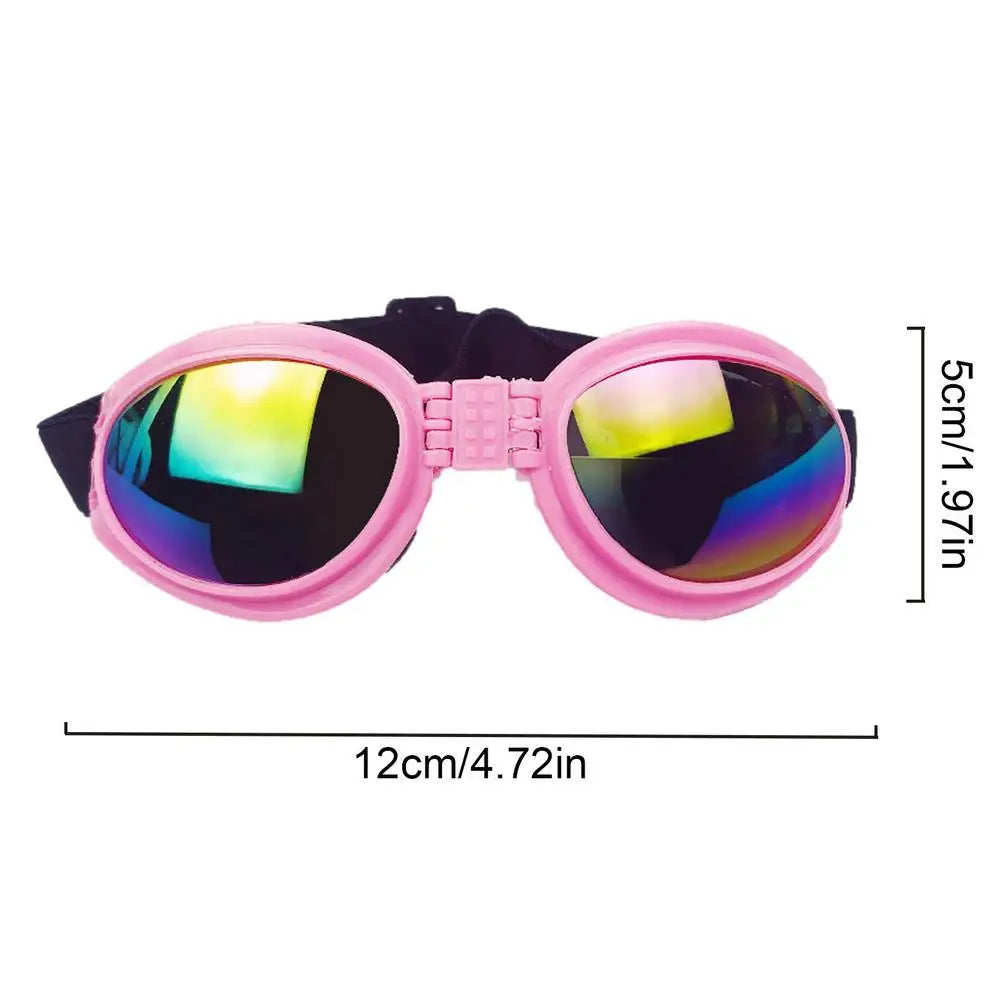 Pet Goggles Puppy Eye Protection UV Protection Dog Sunglasses With Adjustable Strap Eye Protection Goggles for Dogs Doggy Pet