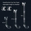 Highly Transparent Acrylic Aquarium Feeder Tube Dish Transparent Fish Tank Shrimp Snail Shrimp Food Feeding Bowl Accessories
