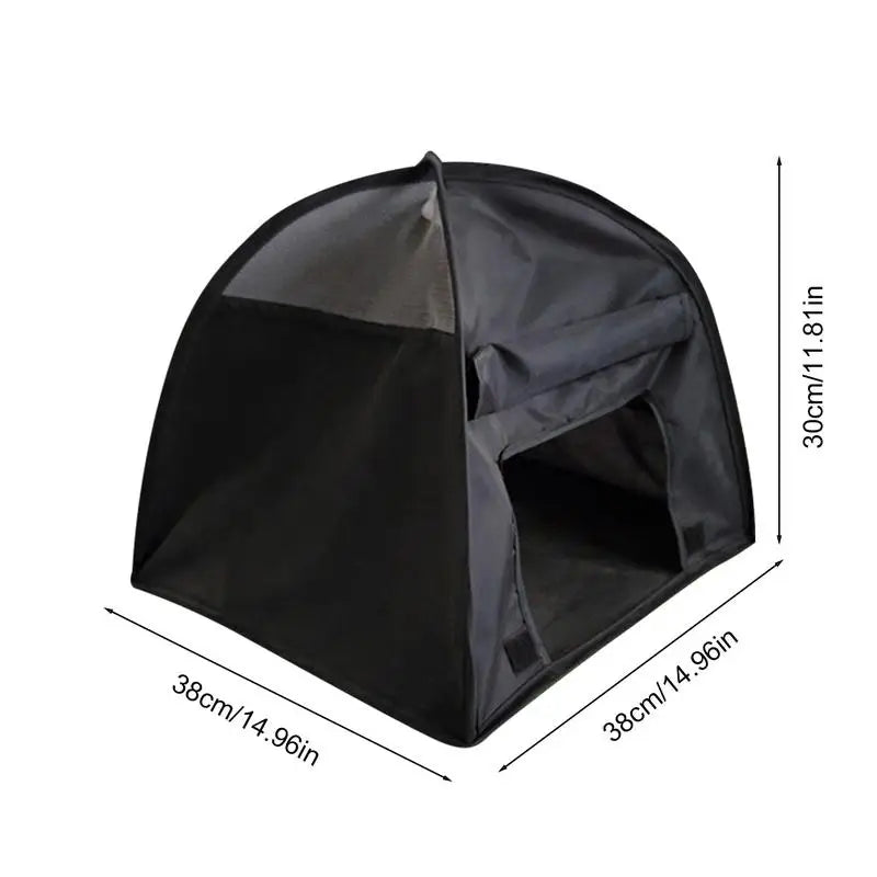 Portable Outdoor Dog Sunshade Breathable Foldable Dog Tent For Beach Anti-UV Small Animal Sun Shelter Puppy Beach Sun Shelter