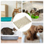 Litter Catcher Mat Litter Trapping Mat Double-Laye Cat Litter Pads Detachable Cat Box Mat Litter Mat Trapper For Home Pet Shops