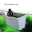 Convenient Plastic Aquarium Bracket Holder for Aquarium Maintenance Tools Grey Fish Tank Isolation Box Accessories Useful
