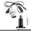 Reptile Heat Bulb Ceramic Infrared Heat Emitter Lamp Safe Durable Infrared Heater Lamp with Cable for Chicken Lizard Turtle