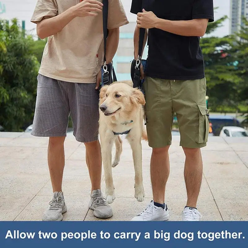 Dog Lift Harness For Large Dogs Adjustable Dog Support Harness Dog Carry Sling For Nail Trimming Dog Carrier For Senior Dogs