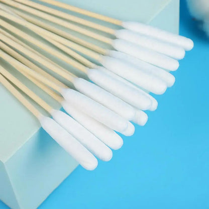 100pcs Pet Dog Ear Cleaner Cotton Buds Dog Ear Cleaner Cotton Swab Sticks Swab Sticks For Cat Pets Cleaning Supplies