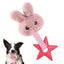 Pet Dog Sound Squeaky Toys Dog Chew Toy Cute Plush Chew-Resistant Squeaky Toys Puppy Sound Oral Care Soft Dog Supplies Pet Toys