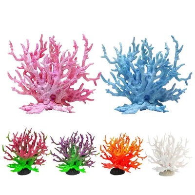 Artificial Aquarium Coral Ornament Simulation Landscape Decoration For Aquarium Fish Tank Multiple Colour Options Aquarium Decor