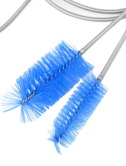 UXCELL 1PC Aquarium Tube Cleaning Brush Pipe Clean Tools Drinking Glass Straw Double Ends Brushes Cleaner Fish Tank Washing Set
