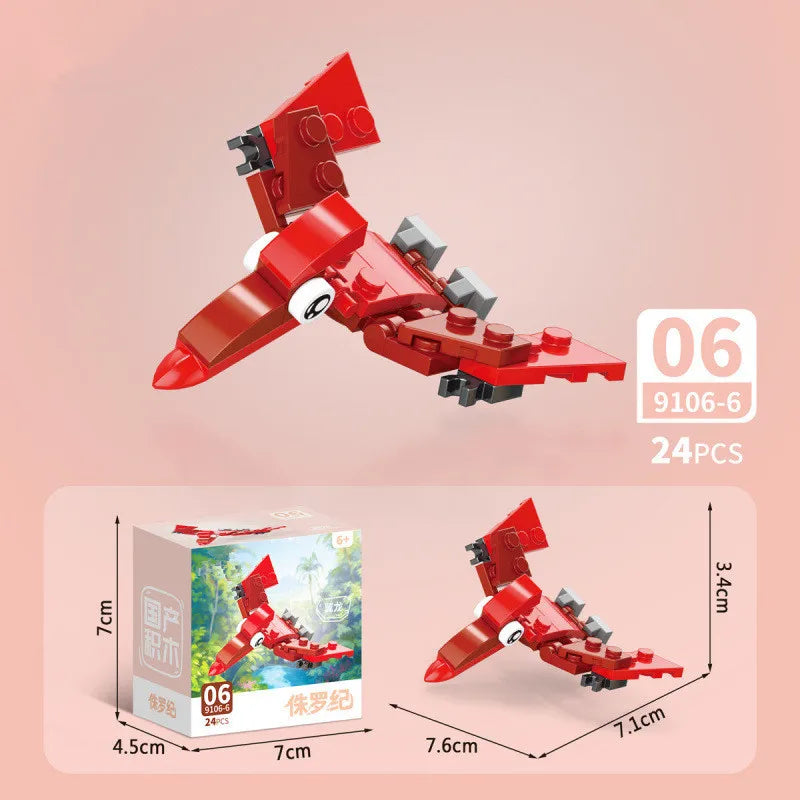 Insect World Animals Scorpion Mantis Ants Spider Birds Marine Animal Building Blocks Toys Desktop Ornaments Bricks Kids Gift
