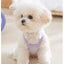 Sweet Flower Decorate Puppy Summer Clothes Breathable Unisex Small Chihuahua Pet Cat Vest Walking Leash T Shirt for York Dogs