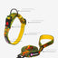 Adjustable Pet Dog Collars Color Graffiti Soft Cotton Leash Accessories Walking Exercise Safety French Bulldog Puppy Chain