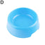 Candy Color Plastic Pet Round Bowl Cat And Dog Food Bowl Pet Small Cat And Dog Tableware Wholesale Easy To Clean Colorful