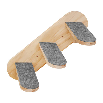 Cat Wall Mounted Furniture Cat Hammock&Felt Ladder&Sisal Scratching Post of High Quality Durable and Easy-to-Clean Cat Furniture